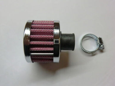 Andningsfilter universal 13mm krom